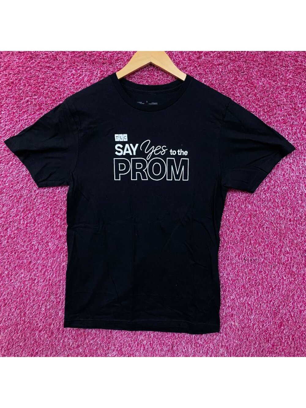 TLC "Say Yes to the Prom" Promotional Graphic T-Shirt Small